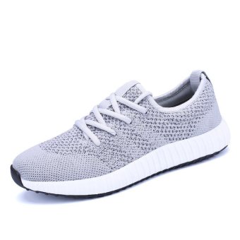 Men's Sports Shoes 2017 Summer New Korean Casual Youth Mesh Low-top Students Mesh Running Shoes - intl