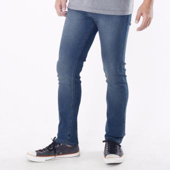 ... Home 2ndred 136310 Jeans Slim Fit Straight Navy Emba Jeans Celana Panjang Pria BS 07 1