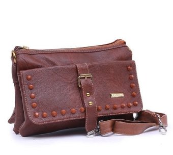 Garucci TYS 0828 Tas Hand Bag/Selempang Wanita (Coklat)