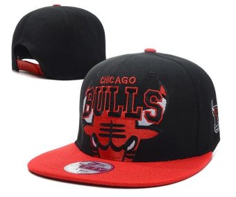 Men's Basketball Snapback NBA Fashion Hats Chicago Bulls Women's Sports Caps Hip Hop Sun Bone Sports Outdoor New Style Black - intl