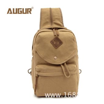 AUGUR Multi-functional Canvas Dual Shoulder Bags Backpack for Travel - intl