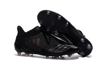 Men's Football Shoes Soccer Shoes X16+ Purechaos FG AG 2016 Victory Trending Style High Quality Sole Unique Synthetic Black - intl