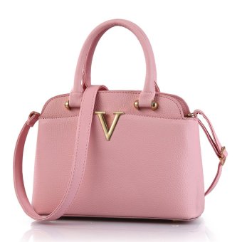 Quality Rushed Totes Assurance Woman Bag 2016 New Trends KoreanSmall Fresh Fashion Inclined Shoulder The Single Handbag freeShipping （Pink�x89 - intl
