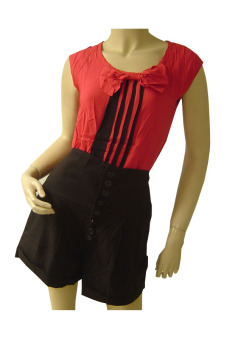 Miss Scarlet Dress Wanita BC- 407 - Merah