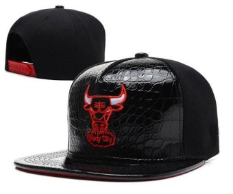 NBA Fashion Women's Caps Sports Snapback Hats Chicago Bulls Men's Basketball Hip Hop Unisex Girls Beat-Boy Cool Cotton Black - intl