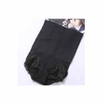 Munafie Lace Long Slim Pant & Kawat Penyangga Size XL-XXL Hitam
