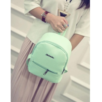 Fengsheng Women Casual Backpack Fresh Girl Bag Outdoor Travel Bags School Bags Green - intl