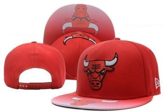 Chicago Bulls Men's Basketball Sports Hats NBA Women's Snapback Caps Fashion Sports Casual Fashionable Exquisite Unisex Beat-Boy Red - intl