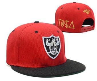 Men's Football NFL Fashion Oakland Raiders Snapback Hats Women's Sports Caps Sports Casual Beat-Boy Hip Hop Summer Unisex Red - intl