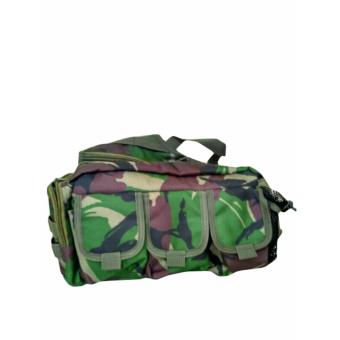Gear Army Base Elite Military Thight Bag Tool Pouch TBTP01 - Tas Selempang Tactical Army Mode [Army Green]