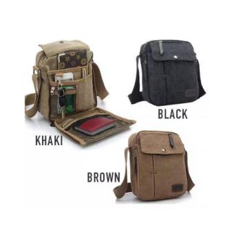 Tas Pria Selempang Army Moderen Import Kanvas Militer Messenger Shoulder Bag