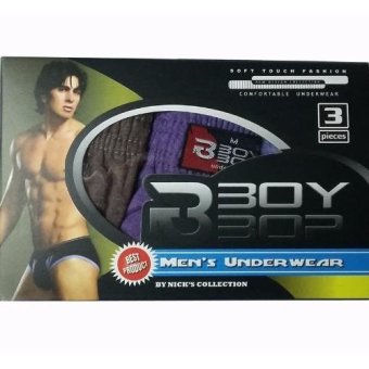 Drcolections Celana Dalam Boy Bop / Men's Underwear isi 3 Pcs ( size L )