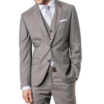 Gallery Fashion - Satu stell jas pria elegant grey silver - 57