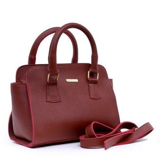 Garucci TDD 0706 Tas Hand Bag/Selempang Wanita (Coklat)