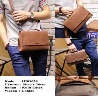 Import Collection Clutch 2 in 1 Kulit Premium Import HBG 638