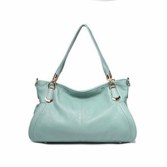 Nwe Famous Brand Luxury Women Designer Handbags High Quality Brand Vintage Women Leather Handbags Bolsa Femininas Luxury(sky blue) - intl