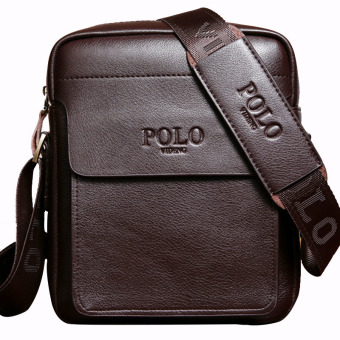 Men Designer Mens Bag Fashion Brand PU Leather Bags Briefcase Business Shoulder Crossbody Messenger Bags For Men VP-10 - intl