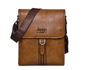 Hot fashion plaid casual men messenger bags PU leather handbags man brands business shoulder crossbody bags LJ-370 - intl