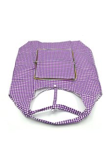 Vococal Waterproof Folding Shopping Bag (Purple)