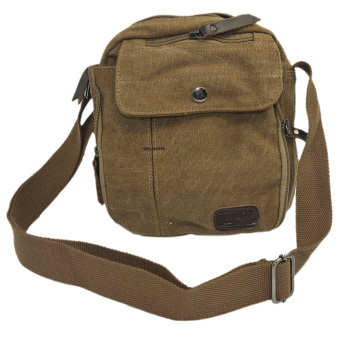 Vococal Practical Multiple Pockets Bag (Brown)
