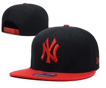 Women's Men's Sports Snapback Caps Fashion Baseball New York Yankees Hats MLB New Style Exquisite Sun Summer Cap Simple Black - intl