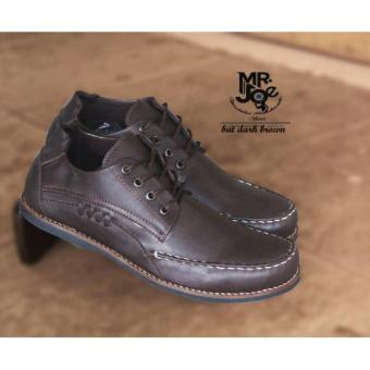 Sepatu Casual Formal Pria Mr.Joe Bat - Brown