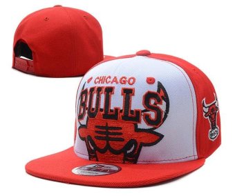 Snapback Women's Hats Basketball NBA Chicago Bulls Caps Men's Fashion Sports Adjustable Hat Simple Exquisite Summer Sports White - intl