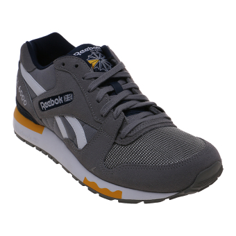 Reebok Men's GL 6000 PP Sneakers - Ch Solid Grey-Cllgt Navy-Cllgt Gold-White