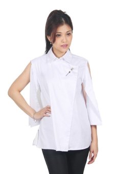 El Courte Fashion Casandra Shirt Pin - Putih