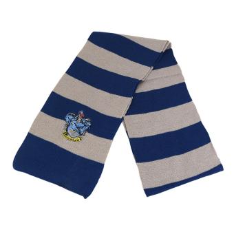 JNTworld Harry Potter Badge Scarves Winter Scarves Stripe Scarves Wool Scarves for Children(Blue) - intl