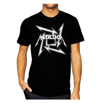 11gfn T-Shirt Metallica - Hitam