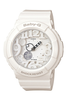 Casio Baby-G Women's White Resin Strap Watch BGA-131-7B
