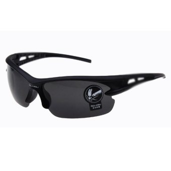 Kacamata Olahraga Running Sepeda Outdoor Sport Mercury Sunglasses for Man and Woman - Hitam