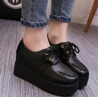 BIGCAT casual new fashion sneakers high Platform shoes for girls and women - Int'L - intl