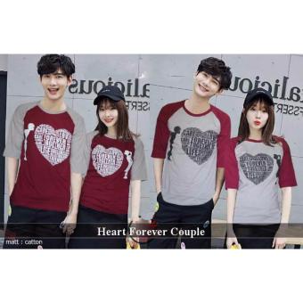 Supplier Couple Online - Baju Online Murah - Baju Couple Heart