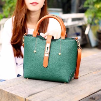 Tas Fashion Wanita Handbag Import - 1807 - Green