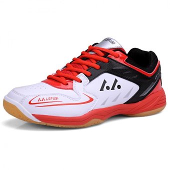 KAILIJIE pelatihan olahraga pria SH-A1 sepatu Badminton profesional (merah) - International