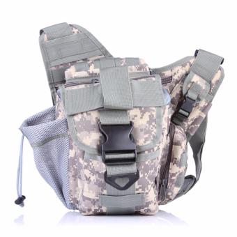 Naoki Tactical Camping Hiking Bike Sport Military Army Travel Waist Pack Hand Carry Pouch Shoulder Bag （Camouflage） - intl