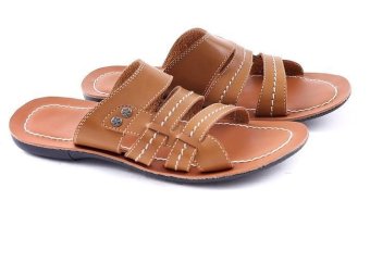 Garucci GCI 3092 Sandal Casual Pria (Tan)