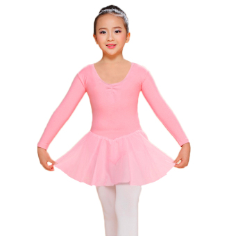 Cyber Arshiner Hot Child Kids Girl Cute Sweet Dancing Ballet Dress ( Pink )