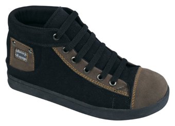 Catenzo Junior Boy Sneaker /Kets/Sekolah- Suede - Tpr Outsole-232 Ctf 079-Hitam