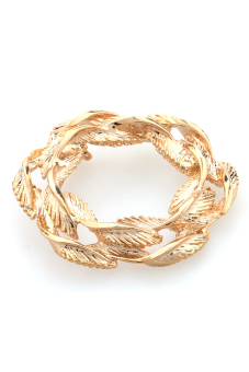 1901 Jewelry Ring Brooch 2104 - Bros Wanita - Gold