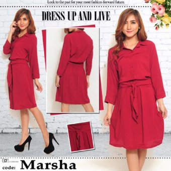 Ace Fashion Dress Marsha - REI (Merah)