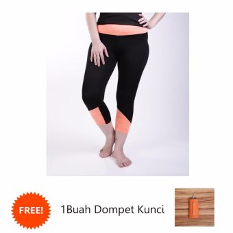 Ronaco Celana Senam Zumba Pants Celana Aerobik Celana Yoga – Hitam strip orange Deskripsi Produk - 007
