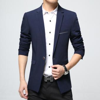 Jas Slim Fit - Blazer Men's Exclusive Blue Navy Style