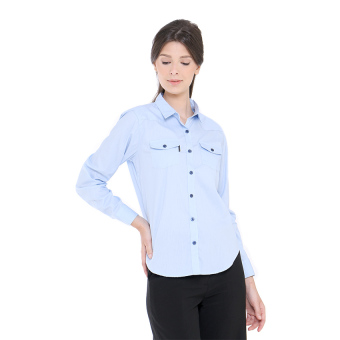 Denim Inc Esther Women's Shirt - Light Blue