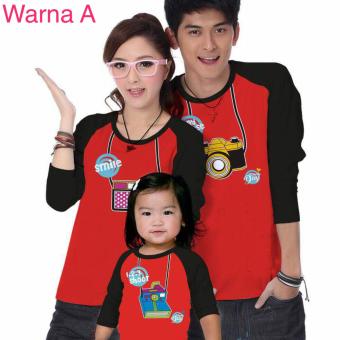 Baju Kaos Pasangan Keluarga Couple Family Tees Anak Ayah Bunda VT-005