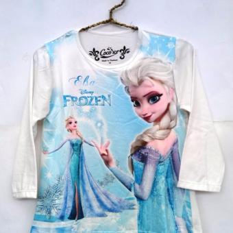 Coco Ice - Kaos Anak Frozen - Putih