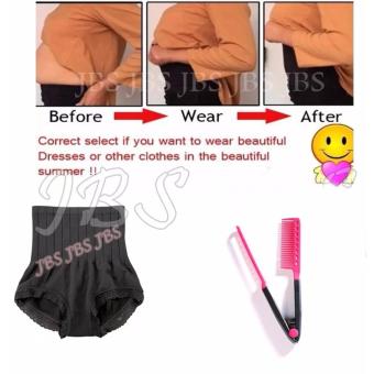 JBS Slim Pant Celana Korset - Munafie Celana Pelangsing Tubuh (All Size ) - Hitam - Sisir Ion Pelurus Rambut