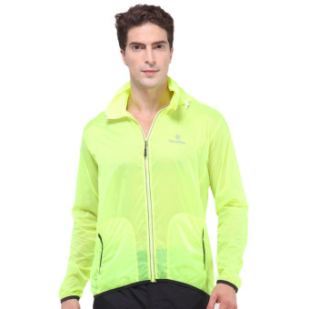 'Winliner Men''''s Uv Protection Skin Waterproof Multipurpose Jacket Green'' - intl'